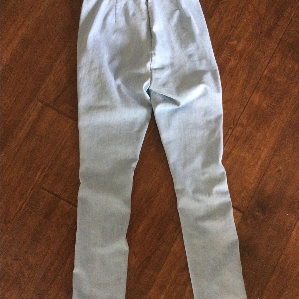Rag & Bone Blue White washed Denim Leggings - Picture 5 of 9